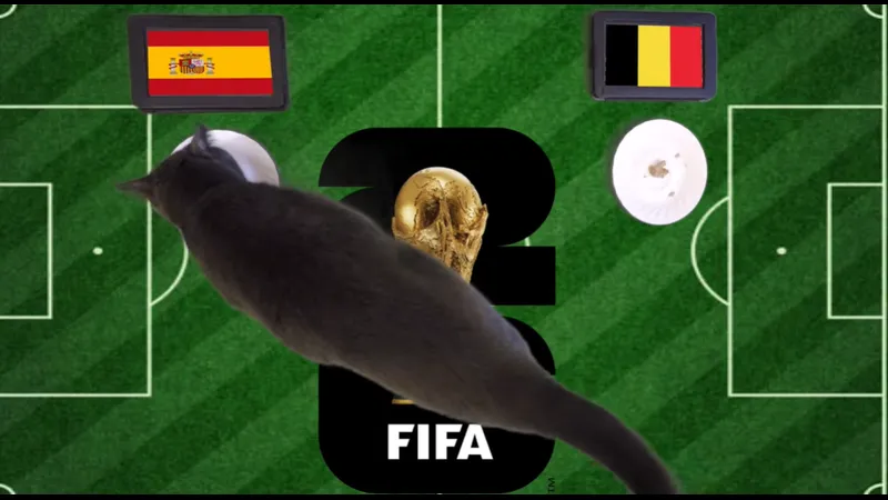 Mèo tiên tri dự đoán Tây Ban Nha và Argentina