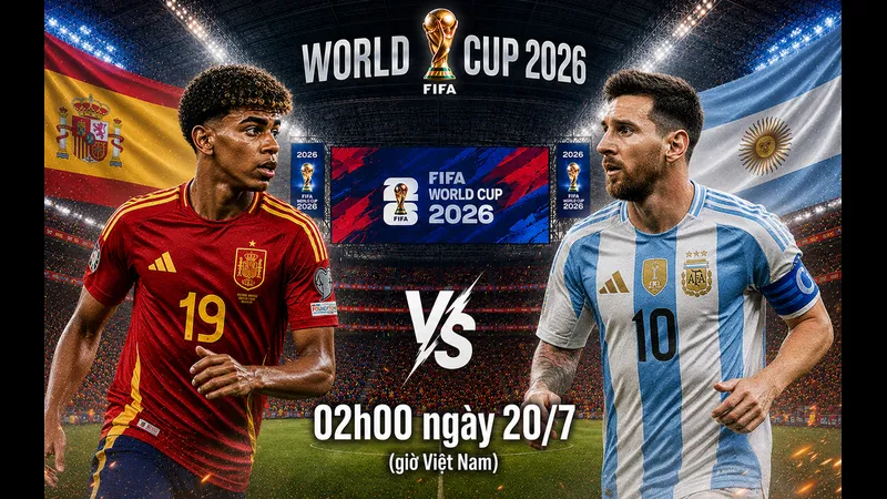 Siêu máy tính phân tích chiến thuật giữa Tây Ban Nha và Argentina